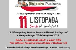 13. Midzygminny Konkurs Recytatorski Poezji Patriotycznej / Meziobecn vlasteneck sout v pednesu poezie